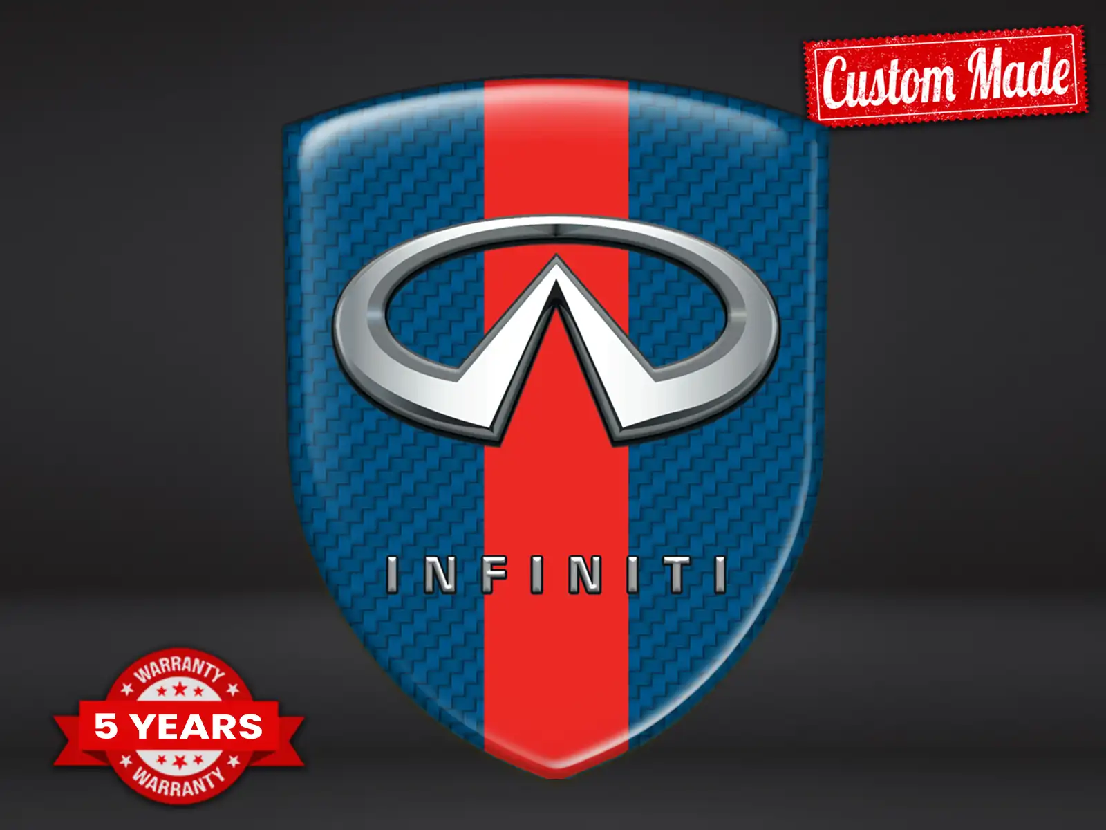 Infiniti Badges Voiture Pro Max Durable Stylé Performance